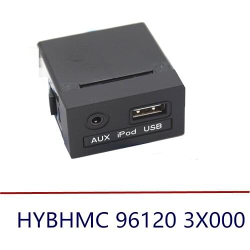NEW 1pc 2011 2012 2013 For Hyundai ELANTRA AUX & USB Jack Assy for Console Genuine part OEM 961203X000 96120 3X000