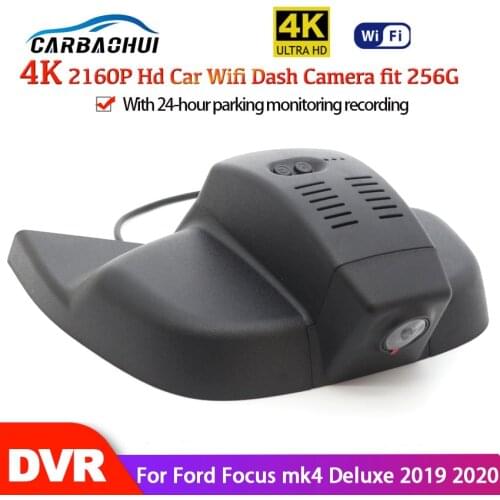 New ! 4K Car DVR Wifi Video Recorder Dash Cam Camera Night vision full hd 2160P high quality For Ford Focus mk4 Deluxe 2019 2020