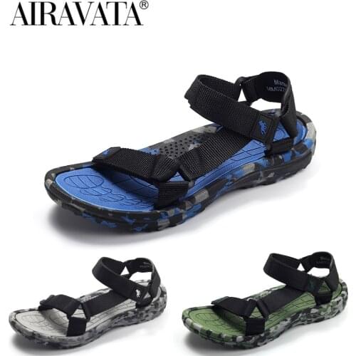 Beach Rome Sandals Mens 2021 2020 Camouflage Woven Hook Loop Summer Outdoor New Flip Flops Slippers Fashion Shoes Big Size 39-48