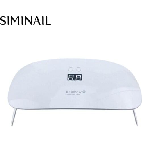 SIMINAIL 24w UV LED Nail Lamp UV Light Nail Dryer Mini For All Types of Gel Polish Manicure White Cure Machine Cordless