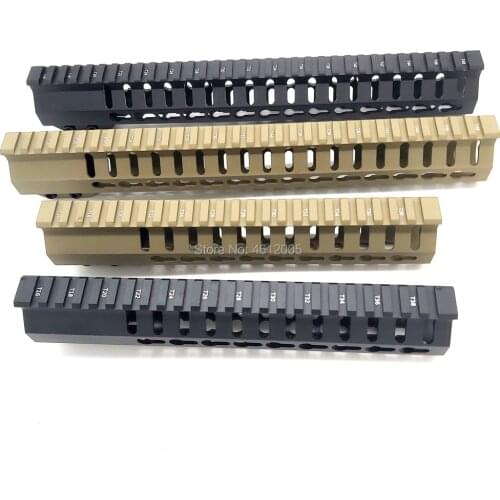 Keymod ar15 tactical .223 5.56 handguard Free Float Slim ar 15 Handguard Quad Rail 10 13.5 inch
