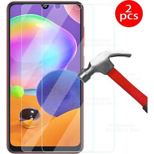 2PCS Tempered glass for Samsung Galaxy A31 screen protector for Samsung Galax A31 A 31 31A protective glass film Cover SM-A315F