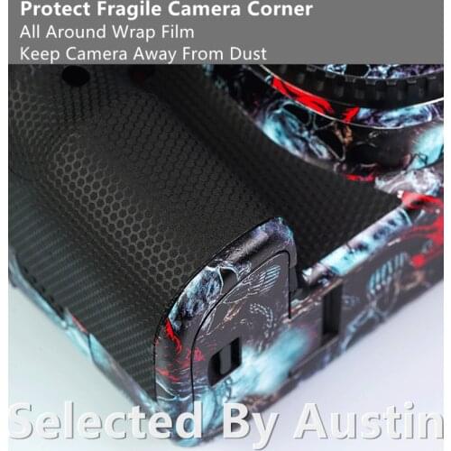 Premium Skin Decal Wrap Film Protector For Canon EOS 6D Anti-scratch Decal Sticker