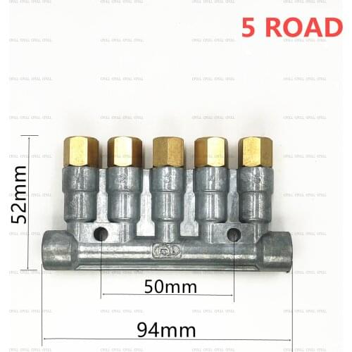 10pcs/lot Positive displacement type oil distributor/adjustable oil distributor/oil drain road 4/5/6 exports 0.3CC