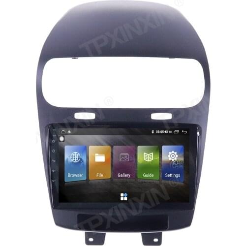 6+128G For Dodge Journey Fiat Freemont Android Car Radio Tape Recorder Multimedia Video Player GPS Navigation 360 Camera