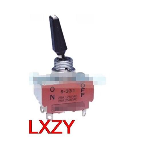 Free Shipping 2pcs/LOT S331RN S-331RN 25A250VAC 1ON 1OFF Oscillating Switch Capacity