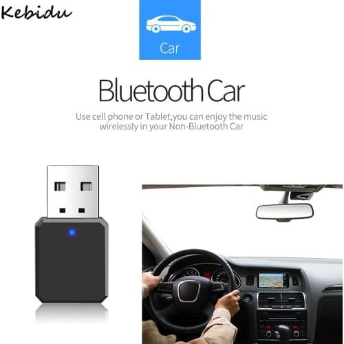 USB Wireless adapter Bluetooth 5.1 Audio Receiver Adapter 3.5mm Aux Cable Up to 10m / 33ft Operation Range for Car Radio MP3 PC