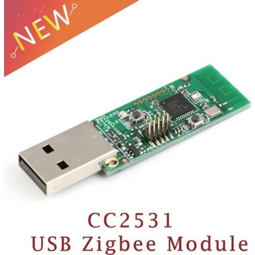 Wireless Zigbee CC2531 Sniffer Bare Board Packet Protocol Analyzer Module USB Interface Dongle Capture Packet Module