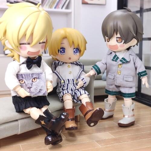 OB11 boots boots YMY solid OB11 GSC clay available with magnetite iron shoes doll accessories