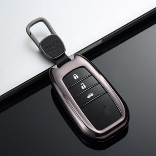 Car Key Case For Toyota Highlander Land Cruiser Riez Camry Prado Auto Key Cover Scratches Protector