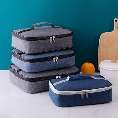 Insulated Lunch Bag Storage Handbag Keeping Cold Warm Picnic Boating Beach Fishing Work Portable Pack