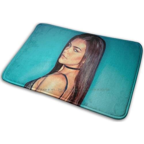Kimber Woods Mat Rug Carpet Anti-Slip Bedroom Entrance Door Mat Kimber Woods Nympho Booty Babe Sexy Hot Xxx Kimber Woods