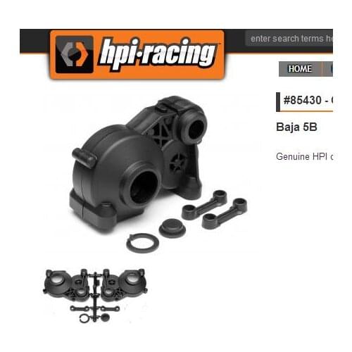 HPI Racing 85430 GEAR BOX SET HPI 5B 5T 5SC