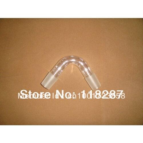 75 bend distillation adapter with 24/29 joint,lab glassware