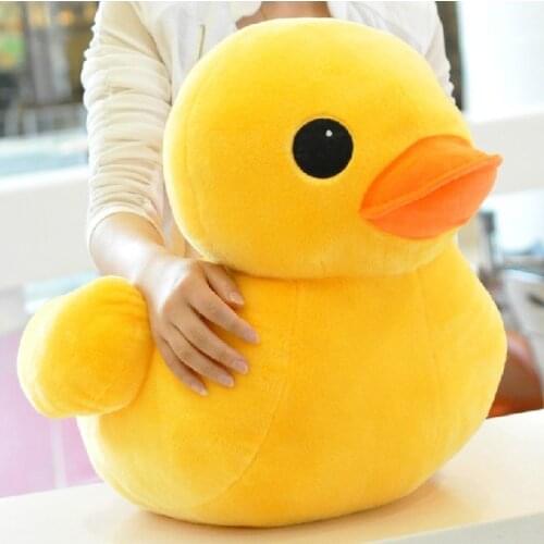 About 50cm cartoon yellow duck plush toy pillow toy birthday gift h580