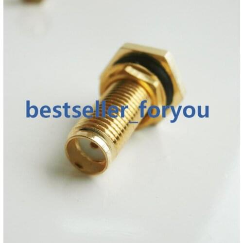 5Pcs SMA Connector Female To RPSMA Connector RP-SMA Connector Jack Nut Bulkhead RF Adapter Connector
