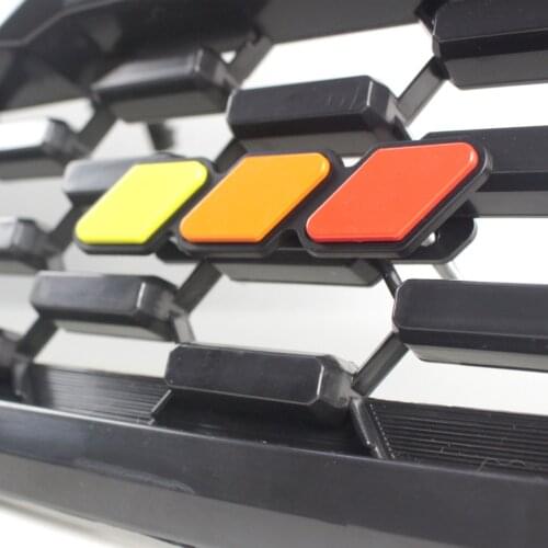 Grille Badge Emblem Decoration Label Replacement for 4Runner Tundra Sequoia Rav4 Highlander Exterior Accessories