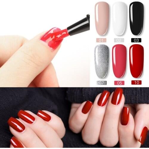 5ml Nail Polish Pen Need Cured by UV LED Lamp Soak-Off White Color for nal art Gel Lacquer