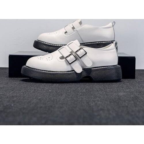 Tilocow Hollow Out Retro Oxfords Women Punk Genuine Leather Flats Ladies Flat Platform Shoes Woman Solid Casual Footwear 2021