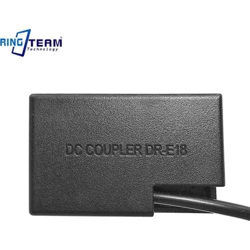 10PCS LP-E17 ACK-E18 DR-E18 Battery Coupler DC 5x3 mm for Canon Camera EOS 77D 200D Rebel T6s 760D T6i T7i 750D Kiss 8000D x8i