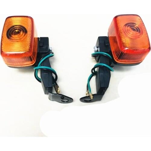 2X Motorcycle Turn Signal Light Front Rear Motorbike Indicator Lamp For Yamaha TTR250 DT125 DR230 XT225 Deer 225
