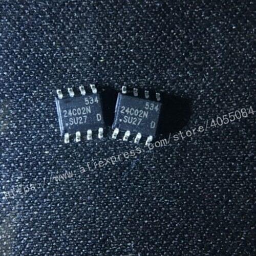 20PCS AT24C02N-SU2.7 AT24C02N 24C02N Electronic components chip IC