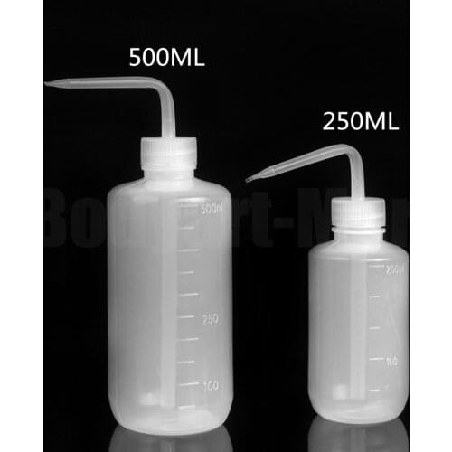 3PCS 250ml 500ML Plastic Tattoo Green Soap Wash Squeeze Bottle Supply SQB-A8# Free Shipping
