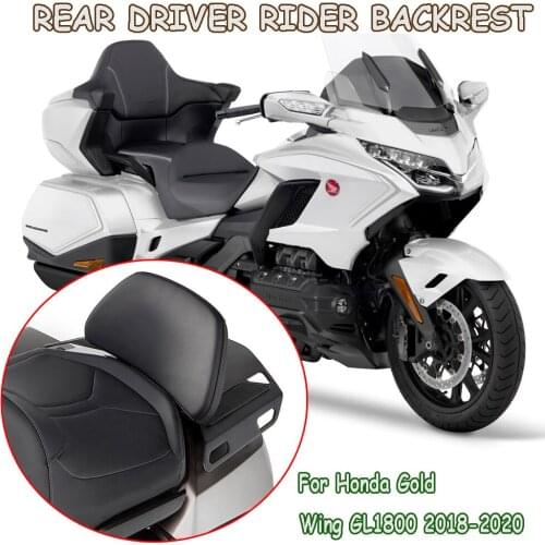 For Honda Goldwing GL1800 Motorcycle Accessories Seat Back Pad Rear Driver Rider Backrest 2018-2020
