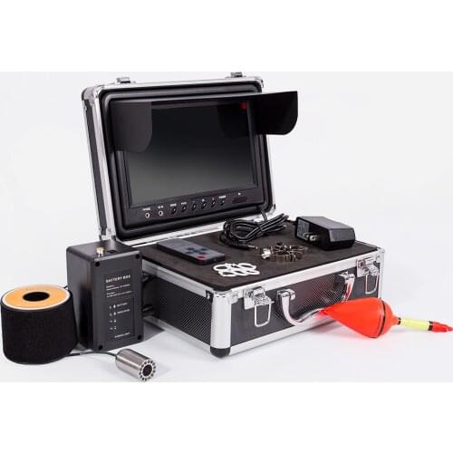 HD Waterproof 15M Cable Depth Underwater Fishing Camera System 9Inch LCD Monitor Video Color Fish Finder