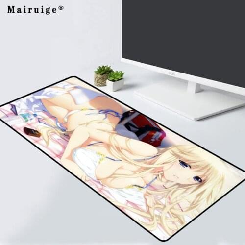 Mairuige Mousepad Sexy Girl Pattern Animation Mouse Pad Rubber Non-slip Notebook Office Mouse Pad Gaming Accessories Desk