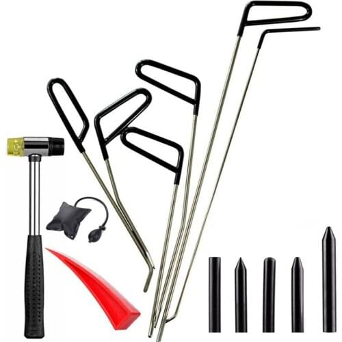 Crowbar Set, Car Concave and Convex Hail Pits, Free Sheet Metal Spray Paint Repair, Traceless Body Repair Tool