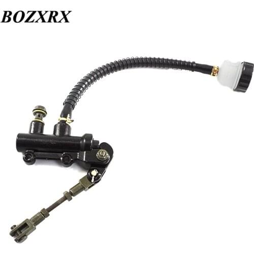 BOZXRX Motorcycle Rear Brake Master Cylinder Pump Motorbike ATV Dirt Bike Hydraulic Brake Pump Refit For Kawasaki For Ninja ZX6