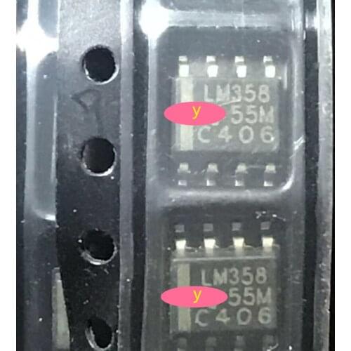 50PCS LM358DR SOP8 LM358 LM358D SMD New and original