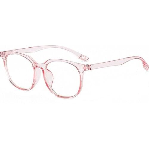 New Trend Anti-blue Light Glasses Optical Glasses Square Round Frame Fashion Student Eyewear Clear Lens Frame Multicolor Gafas