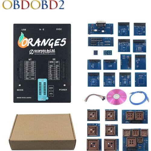 Newest Orange5 Programmer V1.34 Full Set Diagnostic Tool Orange 5 Programmer Hardware + Enhanced Function