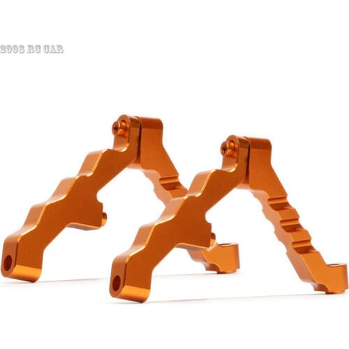 1:5 4Pcs Aluminum Front Shock Tower Supports For HPI Baja 5B 5SC 5T 5R SS 1970 T1000 KM ROVAN NEW ENRON1:5#85438