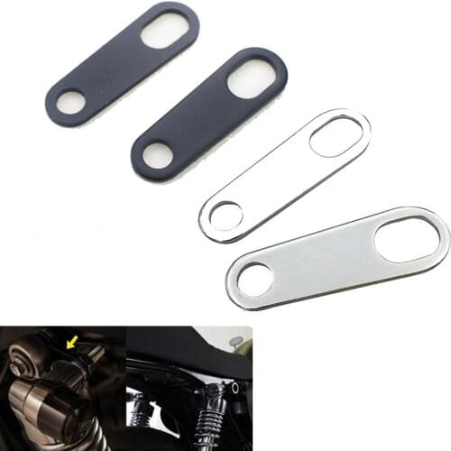 Motorcycle Universal 1 Pair Turn Signal Lights Fork Holder Shock Brackets Indicator Lamps Holder Fork Lamp Mount Clamps