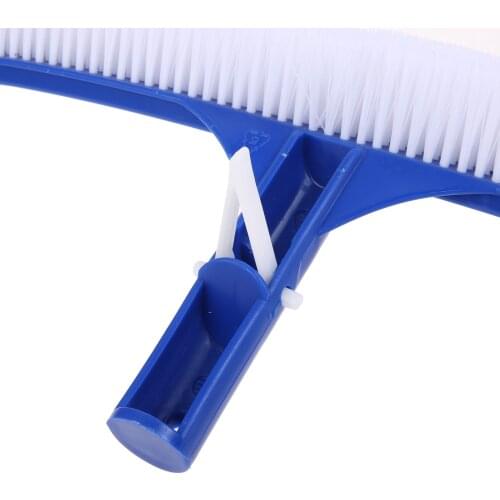 1 pc swimming pool brush Pool Cleaning Tools Tough brushes Plastic Brush for swimming pools sauna pool SPA hot tub 10/18 inch