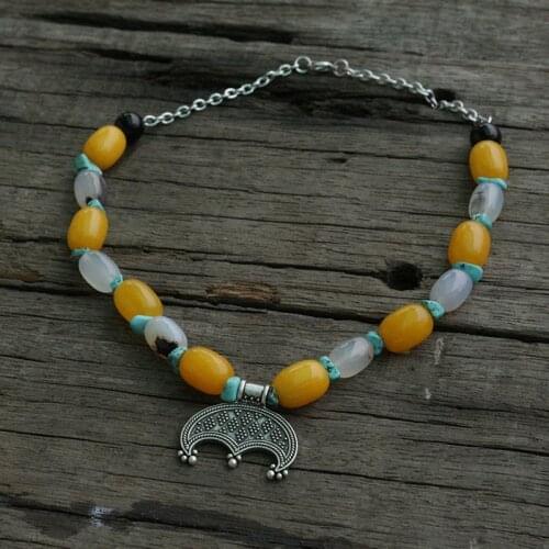 Lanseis 1pcs Viking Jewelry Clothes for Ladies Viking Boob Bling pendant slavic Lunula women jewelry