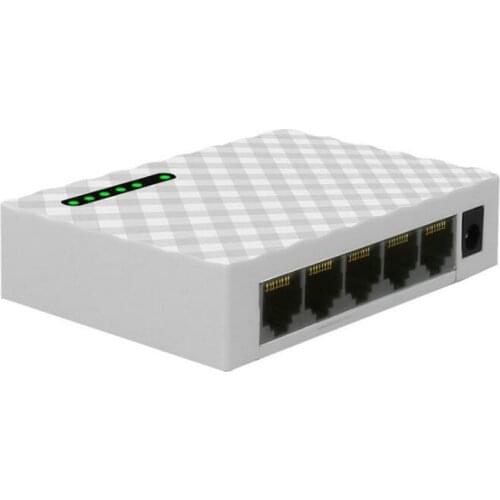 5 ports network switch With gigabit network switch 10/100/1000Mbps Fast Ethernet switch