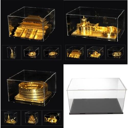 Acrylic Display Case Models Home Shop Protective Storage Case Container