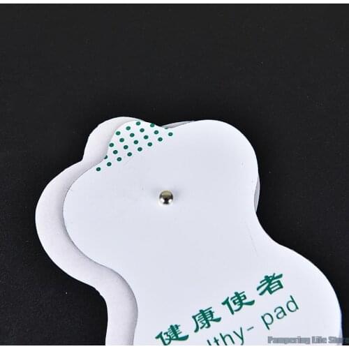 10 pcs/set White Electrode Pads For Tens Acupuncture Digital Therapy Machine Massager Tools