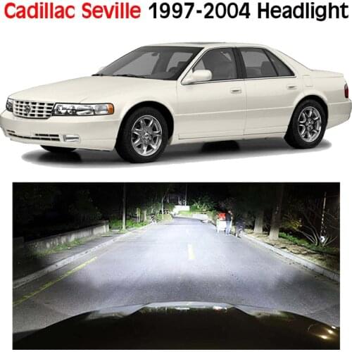 Car LED Headlight For Cadillac Seville 1997 - 2004 Headlamp Bulbs Low Beam High Beam Canbus Lights 12V Lighting Accessories