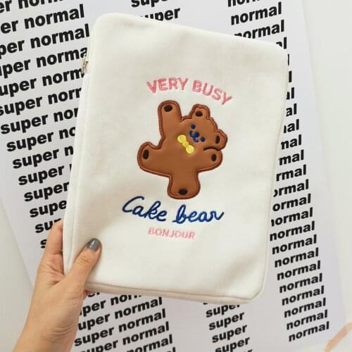 Tablet case for iPad 11 inch 10.5 inch 9.7 inch 2020 Tablet bag cute Cover case For girls kids Women Bear