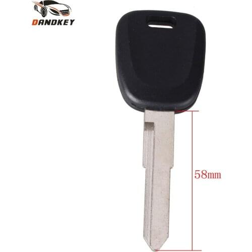 Dandkey 10pcs/lot For Suzuki Swift (can install chip) Car Key Case Replacement Transponder Key Case Shell key shell