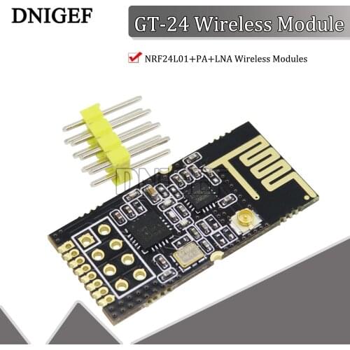 DNIGEF GT-24 Wireless Module NRF24L01 1100meters long-distance NRF24L01+PA+LNA Wireless Modules