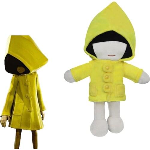 Little Nightmares Six Plush Toys Stuffed Plushie Cosplay Doll Gifts for Game Fans