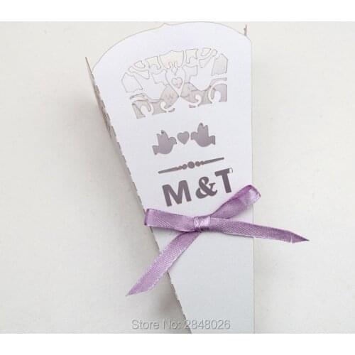 Custom initials wedding confetti cone,Pearl white Pure wedding favor, white theme party table decor,popcorn cones,wedding toss