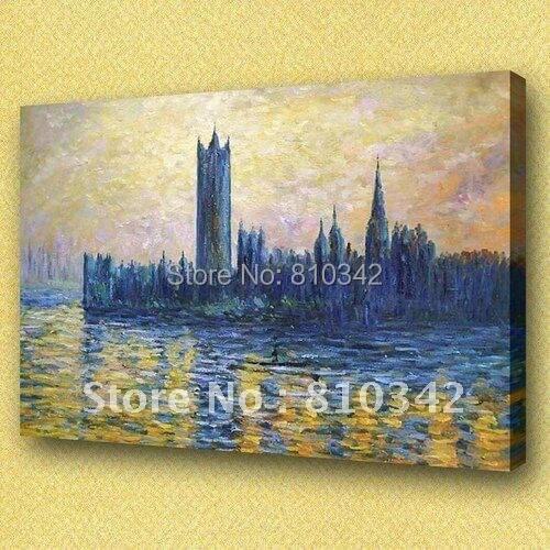 Monets paintings,reproduction,wall art,decoration,landscape,famous oil painting Monet36