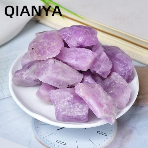 Rare Beautiful Natural Spodumene Raw Stone Mineral Specimen Crushed Stone Reiki Healing Garden Aquarium Decor Collection Stone